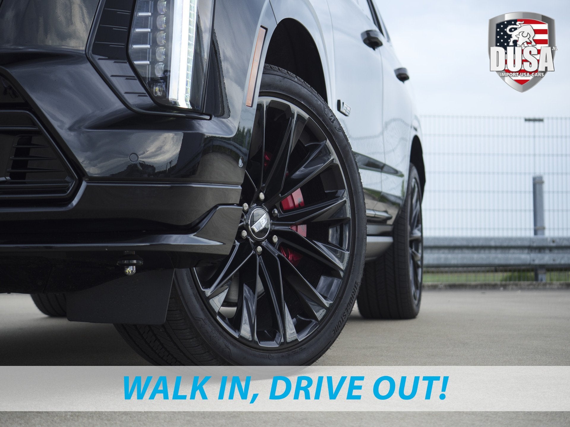 Cadillac Escalade V | 6.2L Supercharged V8 | LT4 55'' OLED t, Auto's, Automaat, Escalade, 7 stoelen, Zwart