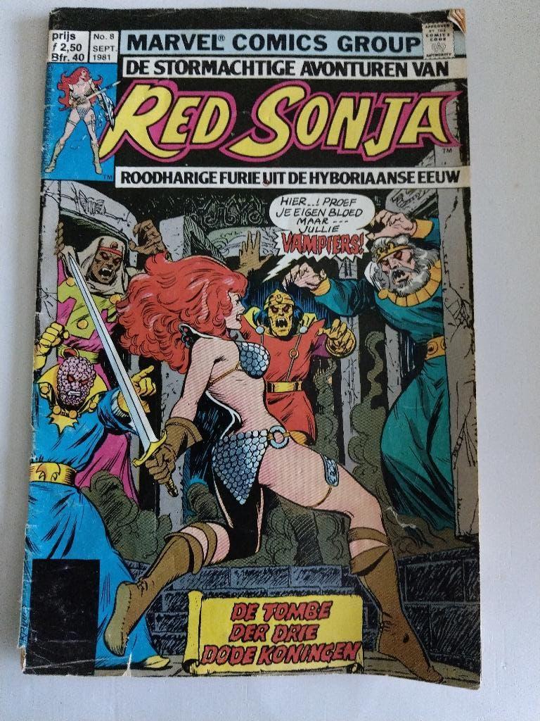 De stormachtige avonturen van Red Sonja nummer 8, Boeken, Strips | Comics, Marvel Comics, Verzenden, Europa, Gelezen