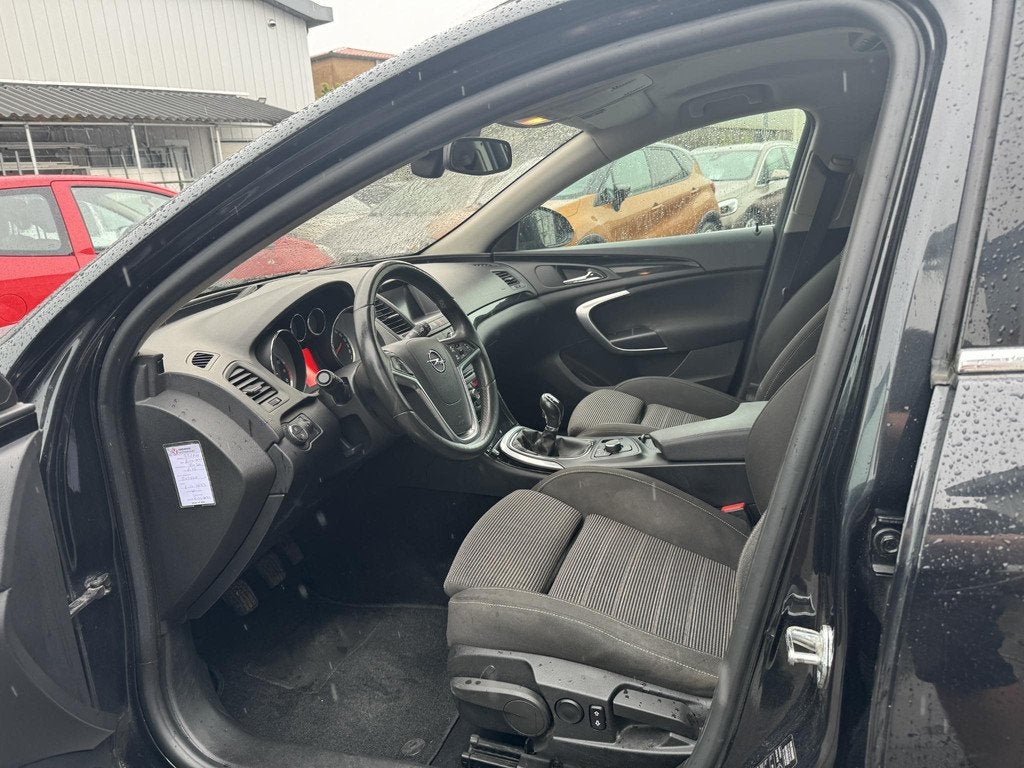 Opel Insignia Sports Tourer 2.0 T Cosmo, Gebruikt, 4 cilinders, Leder en Stof, Zwart