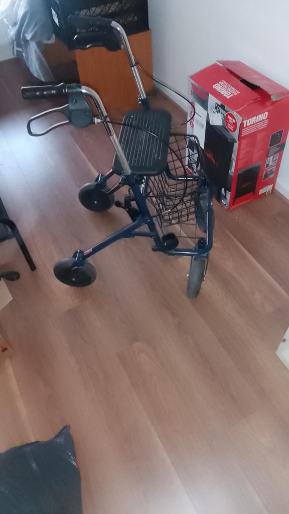 Rollator, Ophalen, Gebruikt