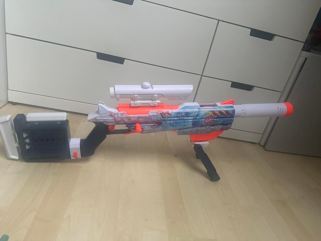 Nerf Arctic Zerostriker - Geweldige Blaster!, Ophalen of Verzenden, Gebruikt, Jongen of Meisje