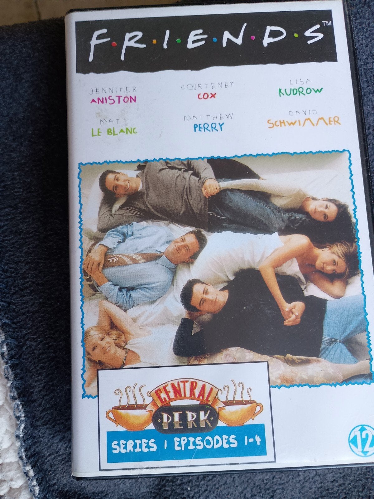 Friends VHS tape - Seizoen 1, Afleveringen 1-4, Alle leeftijden, Ophalen of Verzenden, Gebruikt, Komedie