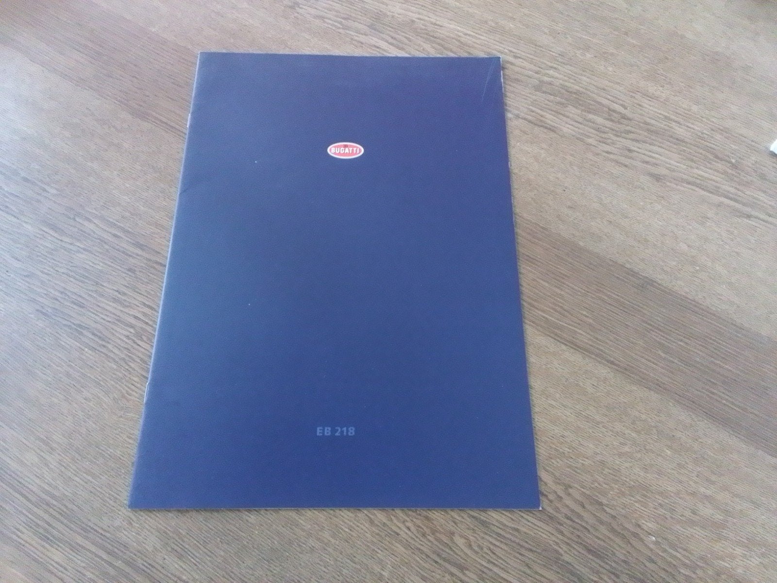 Folder Bugatti EB 218, Ophalen of Verzenden, Overige merken