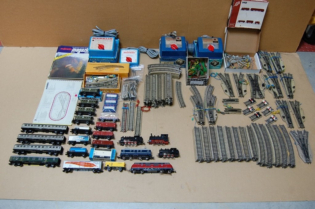 MÄRKLIN TREINEN., Hobby en Vrije tijd, Modeltreinen | H0, Ophalen, Wisselstroom, Analoog, Märklin