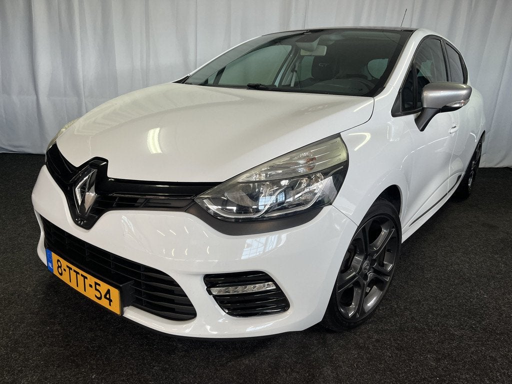 Renault Clio 1.2 GT ECC/CRUISE/FLIPPERS/PANO/R-LINK, Auto's, Renault, Euro 5, Stof, Gebruikt, Met garantie (alle)