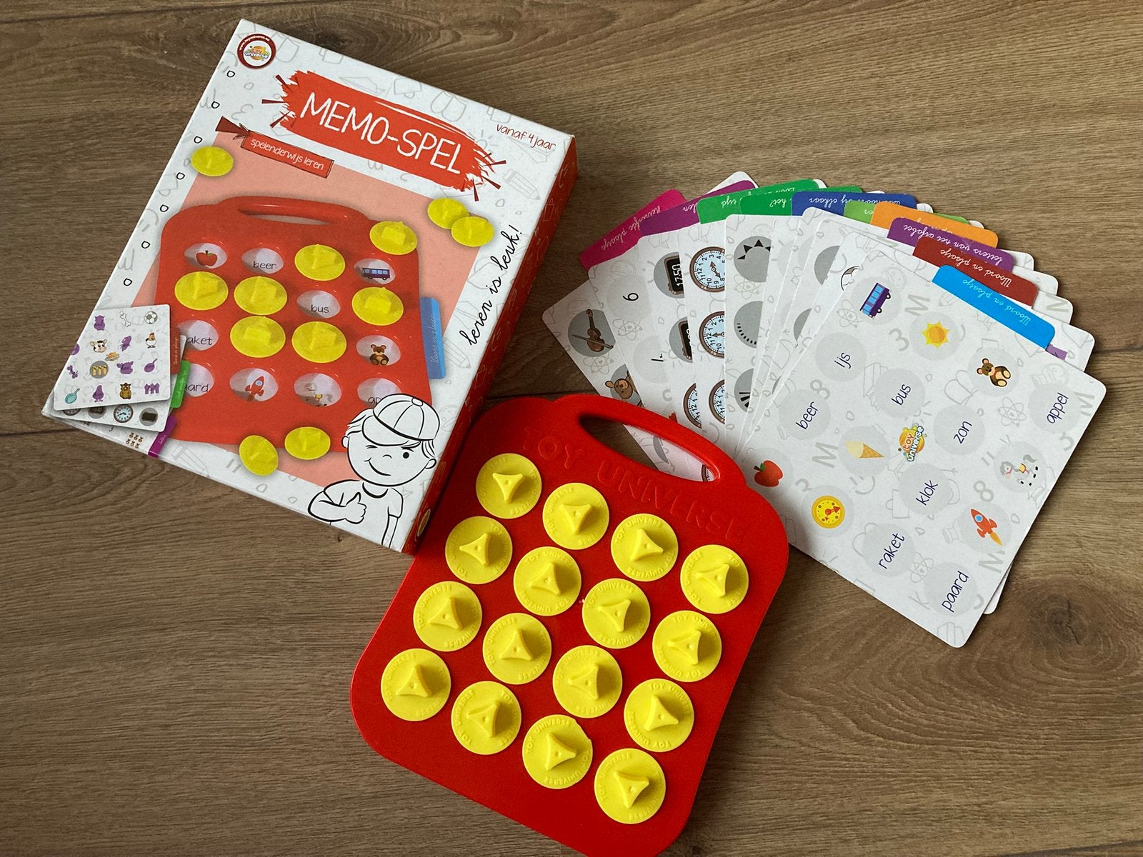 Memo spel memory, vanaf 4 jaar, spelenderwijs leren, Ophalen of Verzenden