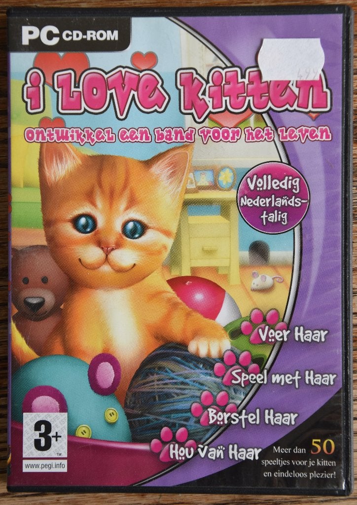 I love kitten DVD kinder teken animatie film poes Nederlands, Europees, Animatie, Alle leeftijden, Ophalen of Verzenden