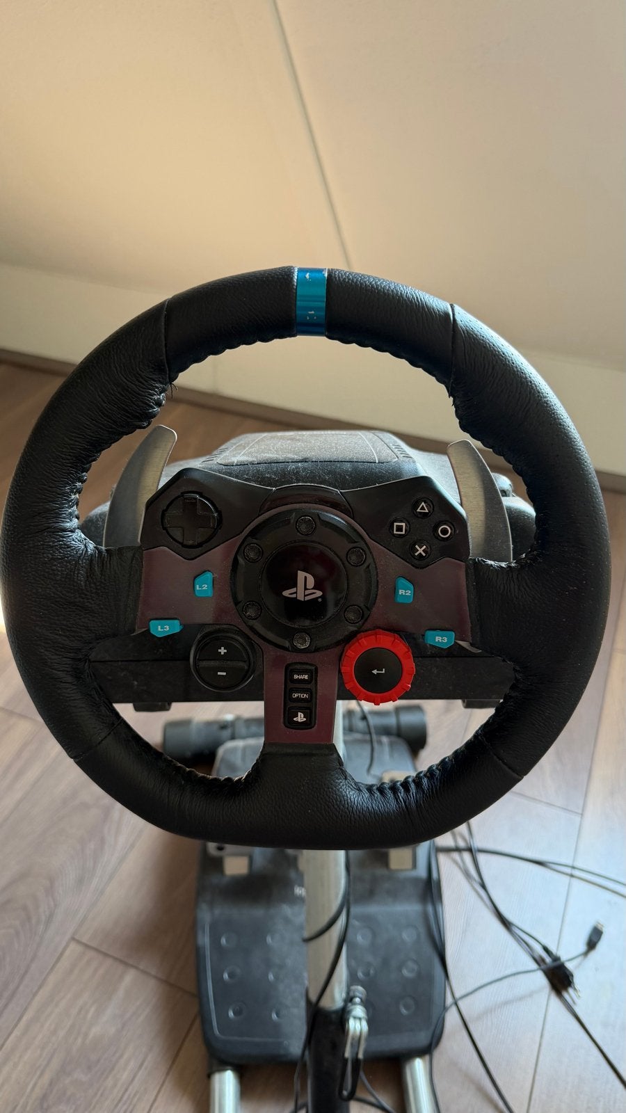 Logitech G29 racestuur met pedalen en Playseat standaard, Ophalen, Gebruikt, Stuur of Pedalen, PlayStation 3
