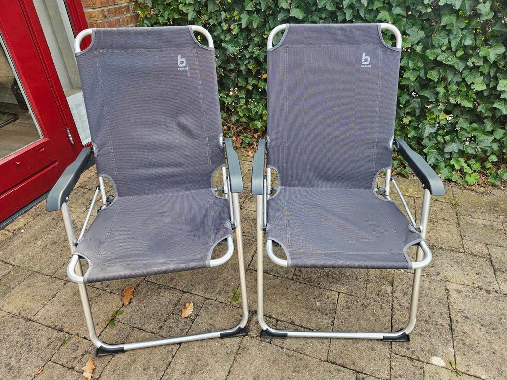 2x Bo-Camp campingstoelen - Comfortabel en opvouwbaar, Ophalen, Gebruikt, Campingstoel