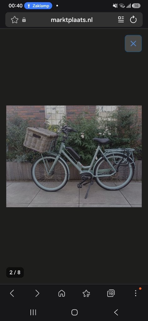Batavus Quip E-go, Fietsen en Brommers, 59 cm of meer, Ophalen, Gebruikt, Batavus