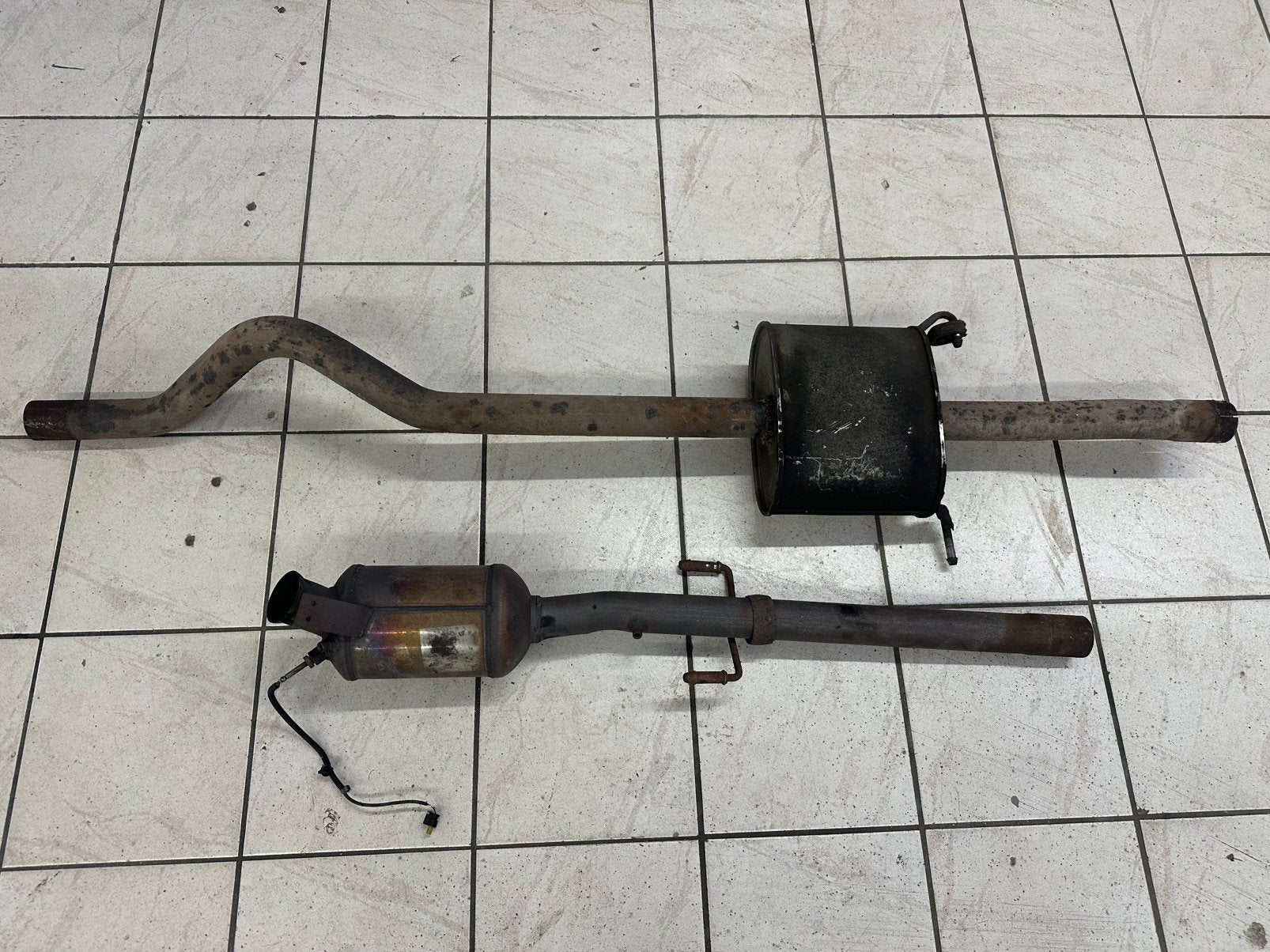 Roetfilter en middendemper Mercedes Benz Vito W639, Ophalen, Gebruikt, Mercedes-Benz