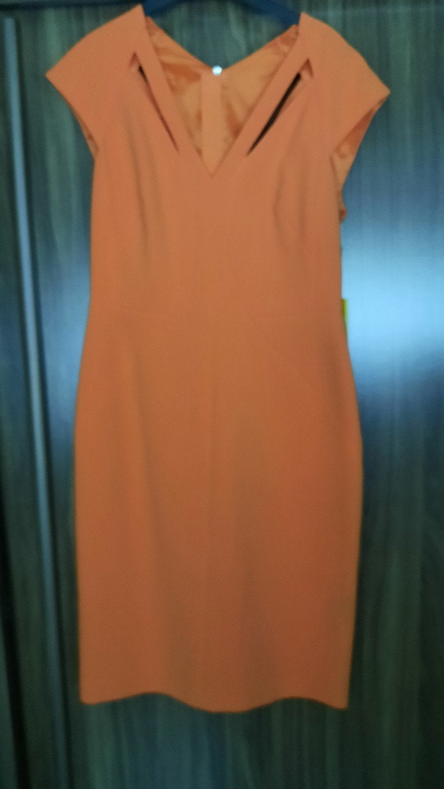 Karen Millen jurk in maat 12 nieuw, Maat 38/40 (M), Nieuw, Oranje, Ophalen of Verzenden