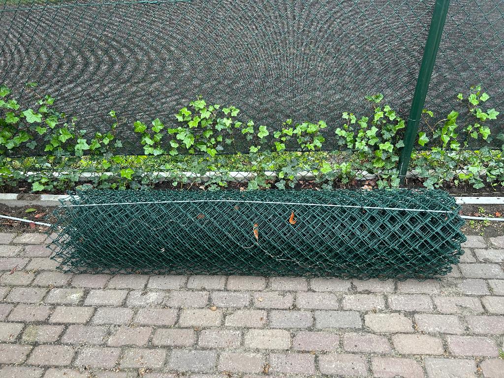 15 meter Draad/Gaas 1.80m hoog, Tuin en Terras, Gaas en Draad, Ophalen, Zo goed als nieuw, 10 tot 20 meter, Gaas