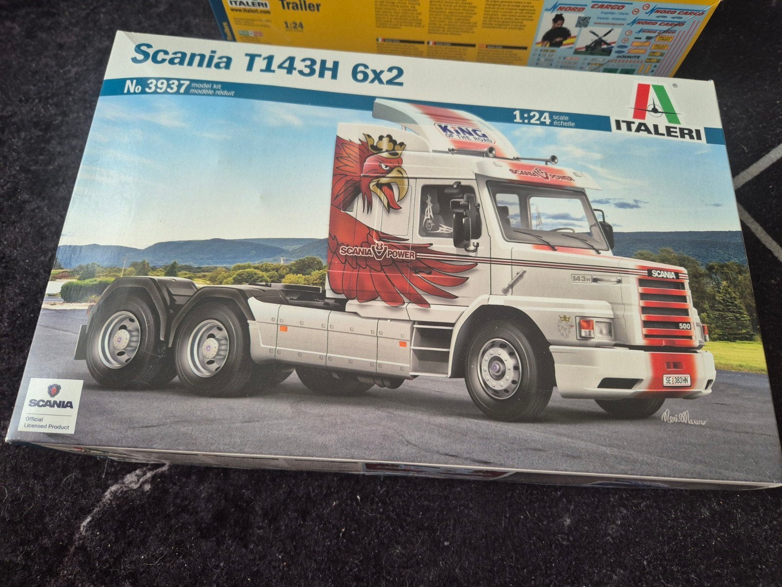 Italeri Scania T143H 6x2 modelbouw vrachtwagen 1:24, Hobby en Vrije tijd, Italeri, 1:32 tot 1:50, Nieuw, Ophalen of Verzenden