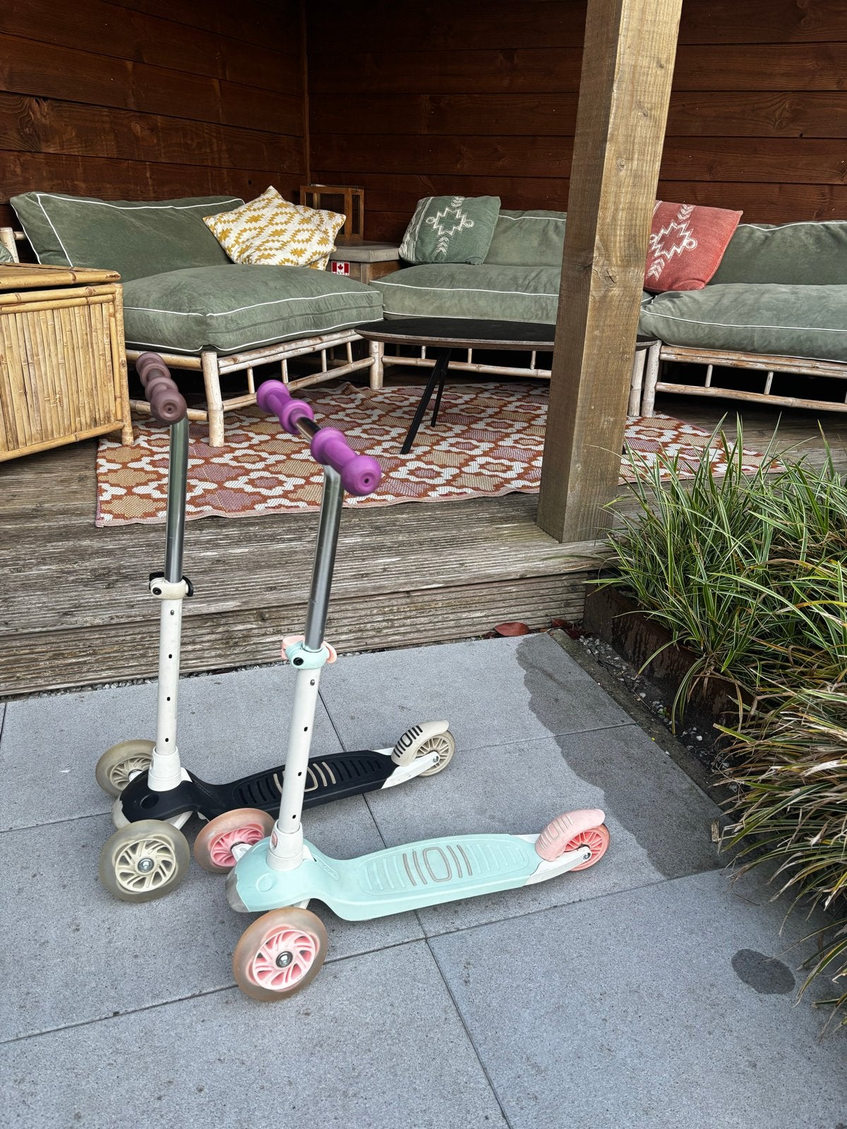 2 Decathlon stepjes met LED verlichting, Fietsen en Brommers, Steps, Gebruikt, Gewone step, Ophalen