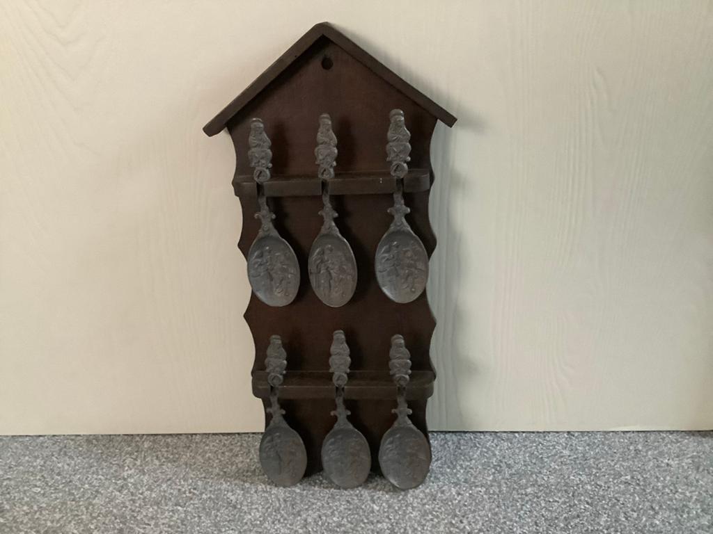 Tinnen lepelrek, Ophalen of Verzenden