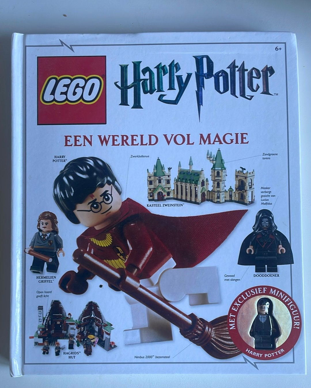 LEGO Harry Potter een wereld vol magie boek + minifiguur, Inclusief minifiguren, Gebruikt, Lego, Overige typen