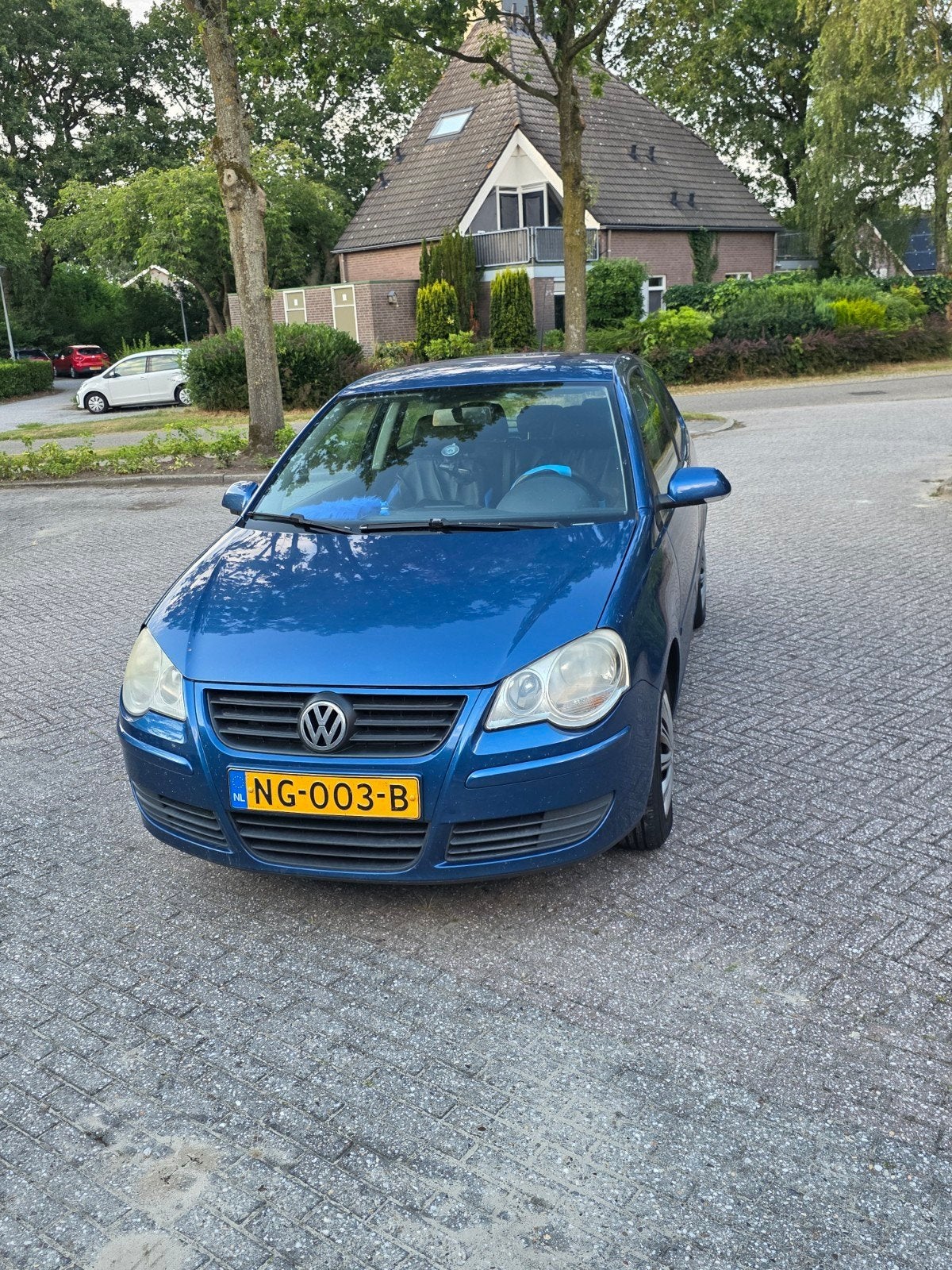 Volkswagen Polo 1.2 40KW 2006 Blauw, Auto's, Voorwielaandrijving, 989 kg, Blauw, 1198 cc