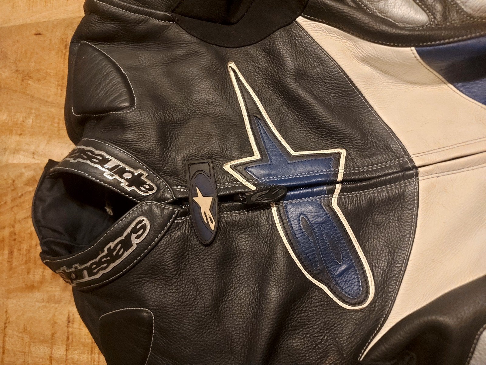 Alpinestars leren motorpak (combipak) maat 50, Ophalen of Verzenden