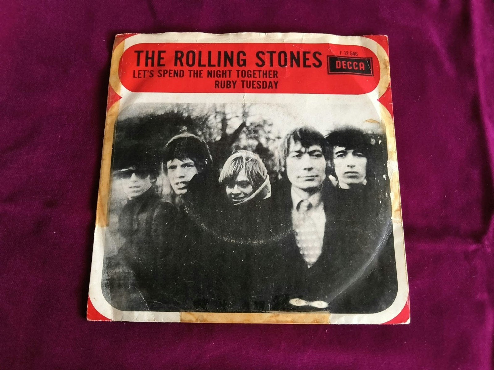 The Rolling Stones - Let's Spend The Night Together 7" EP, Gebruikt, Originele persing, 7 inch, Ophalen of Verzenden