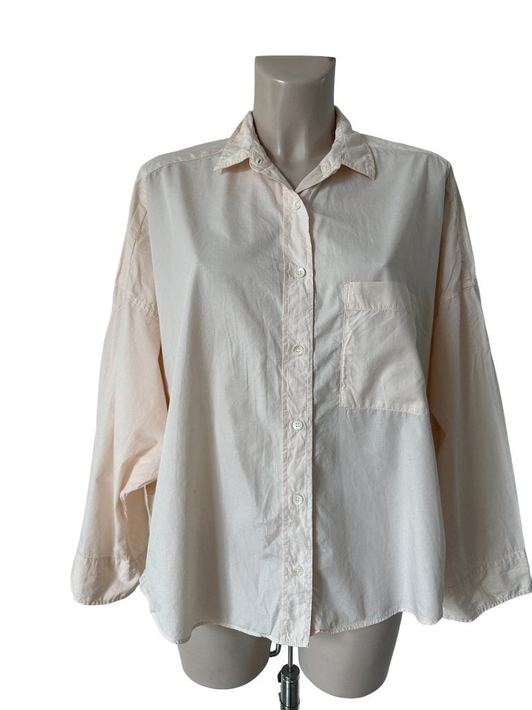 Closed blouse M, Ophalen of Verzenden, Zo goed als nieuw, Roze