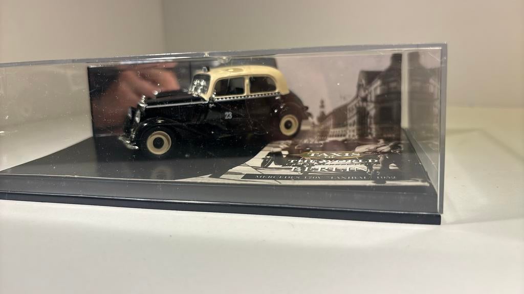 Mercedes benz 170v taxibal 1952 vitesse  1.43, Overige merken, Auto, Ophalen of Verzenden, A