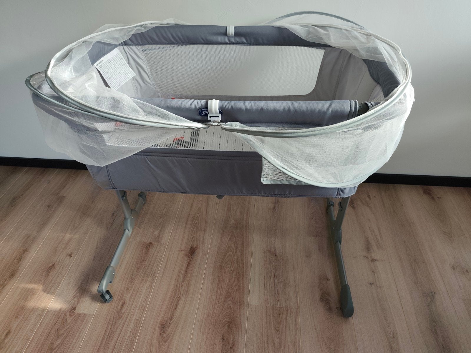 Next2me cosleeper - Zo goed als nieuw met klamboe, Kinderen en Baby's, Babywiegjes en Ledikanten, Ophalen