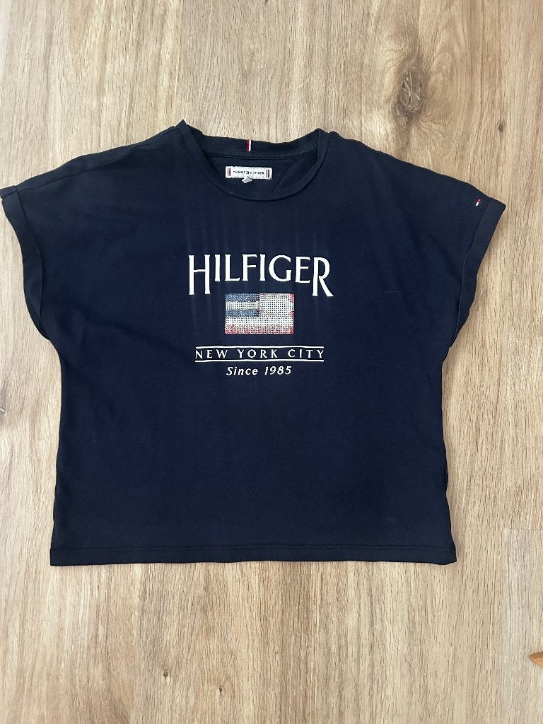 Tommy Hilfiger T-shirt, Gebruikt, Meisje, Ophalen of Verzenden, Tommy Hilfiger