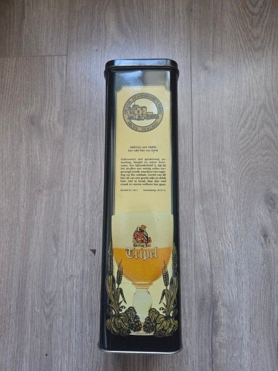 Hertog Jan en Amstel bier blikken en Amstel fles, Verzamelen, Ophalen of Verzenden, Gebruikt, Verpakking