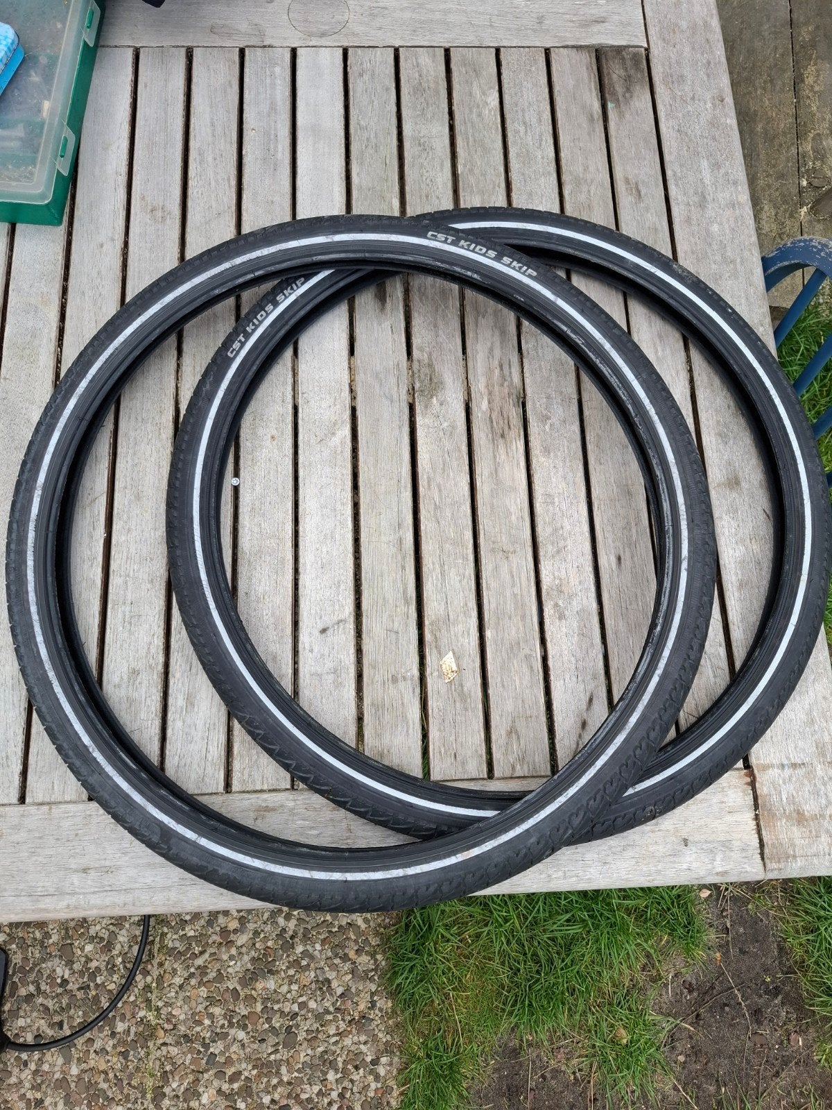 24 inch CST Kids Skip fietsbanden (2 stuks), Band, Verzenden, Kinderfiets, Zo goed als nieuw