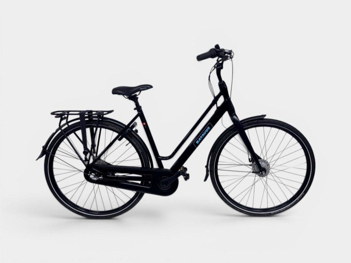 BATAVUS Fonk 3 Dames Zwart Glans 53cm, Fietsen en Brommers, Fietsen | Dames | Damesfietsen, Ophalen, -, -, Versnellingen