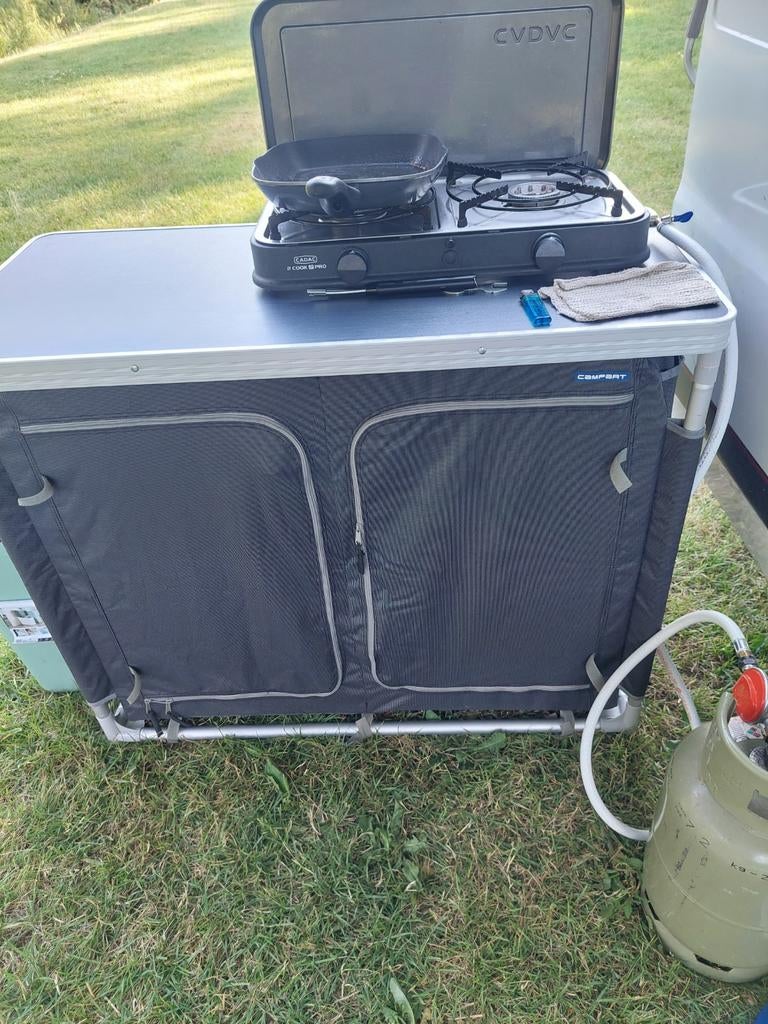 Kastje voor voortent en zonnescherm, Caravans en Kamperen, Kampeeraccessoires, Zo goed als nieuw, Ophalen of Verzenden