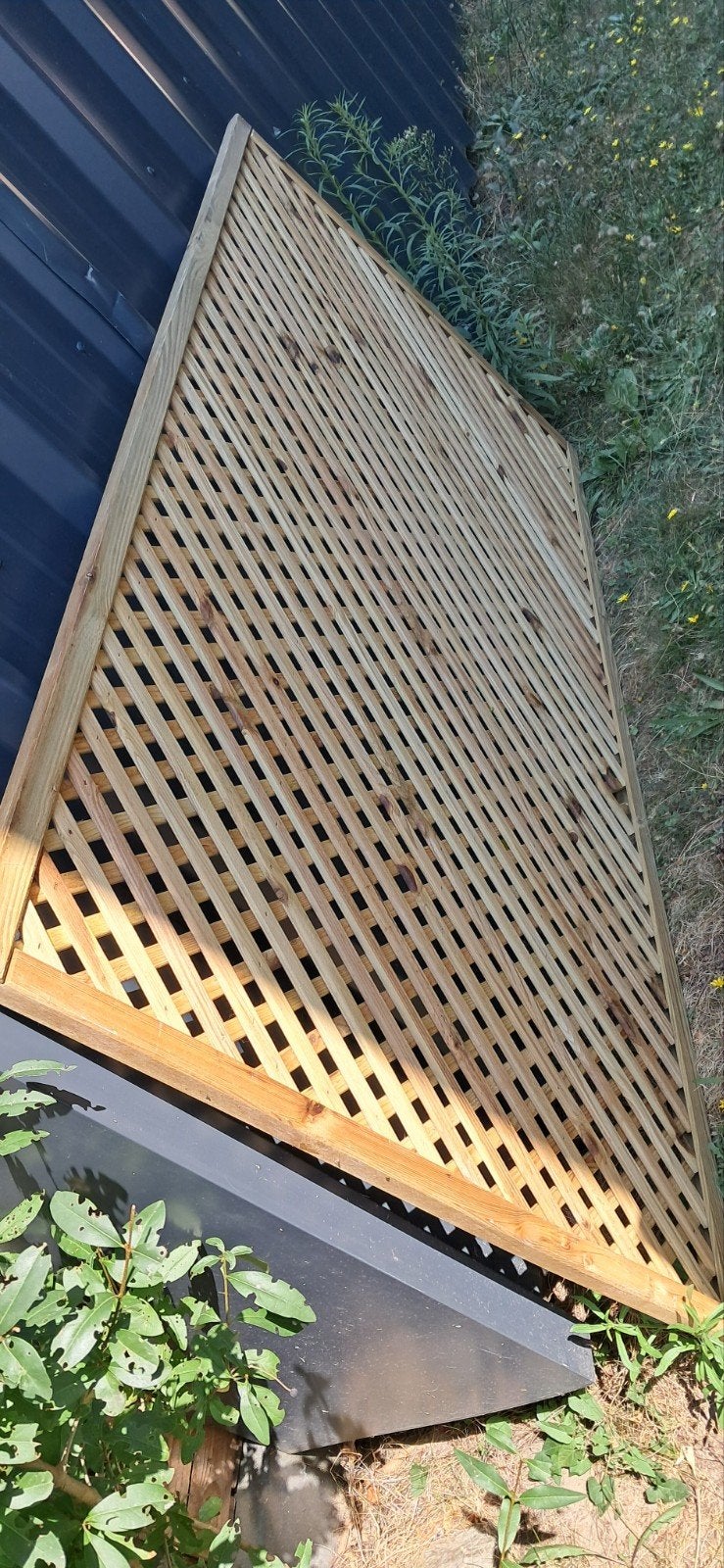 trellis scherm, Ophalen, Minder dan 100 cm, Zo goed als nieuw, 150 tot 200 cm