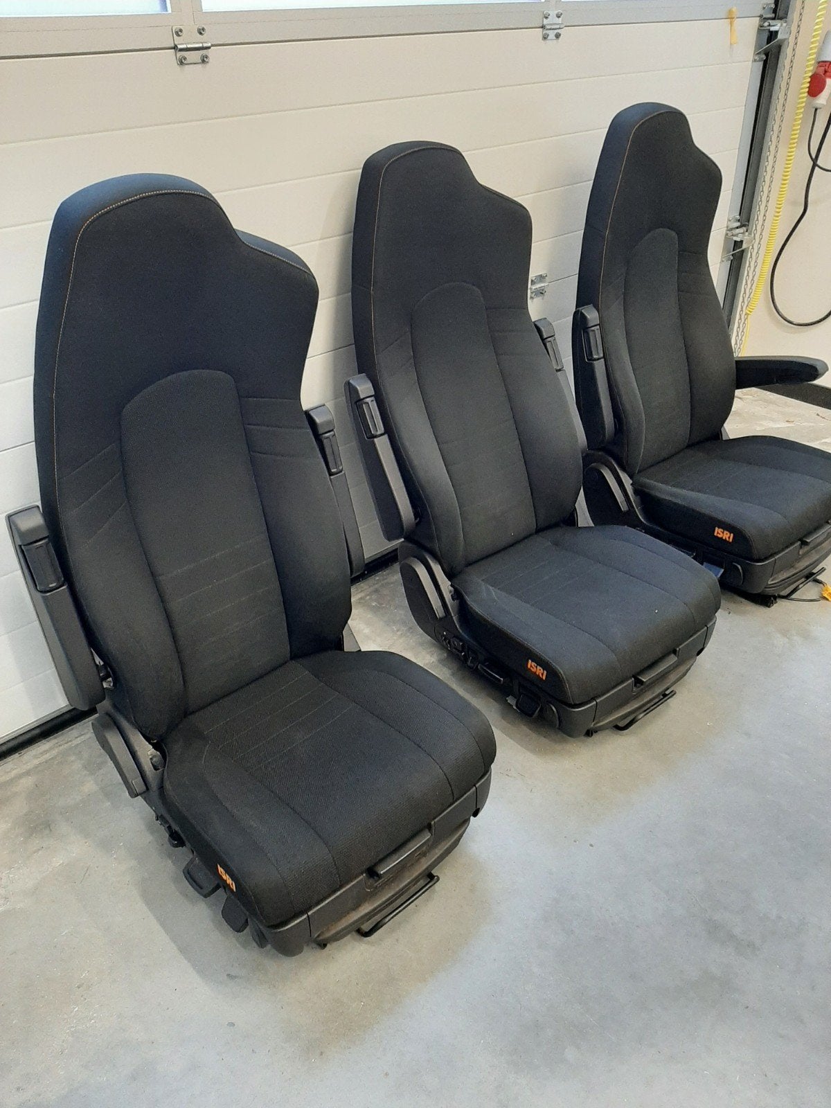 Isri 6860/885 NTS2 luxe luchtgeveerde stoel uit 2018, Ophalen, Gebruikt, Overige merken