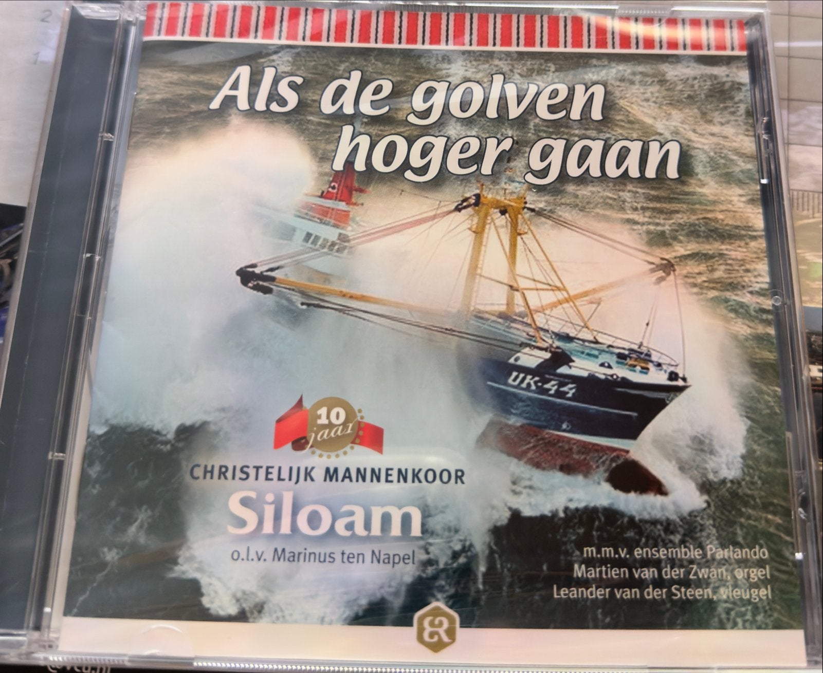 CD Christelijk Mannenkoor Siloam - Als de golven hoger gaan, Ophalen of Verzenden, Zo goed als nieuw, Album