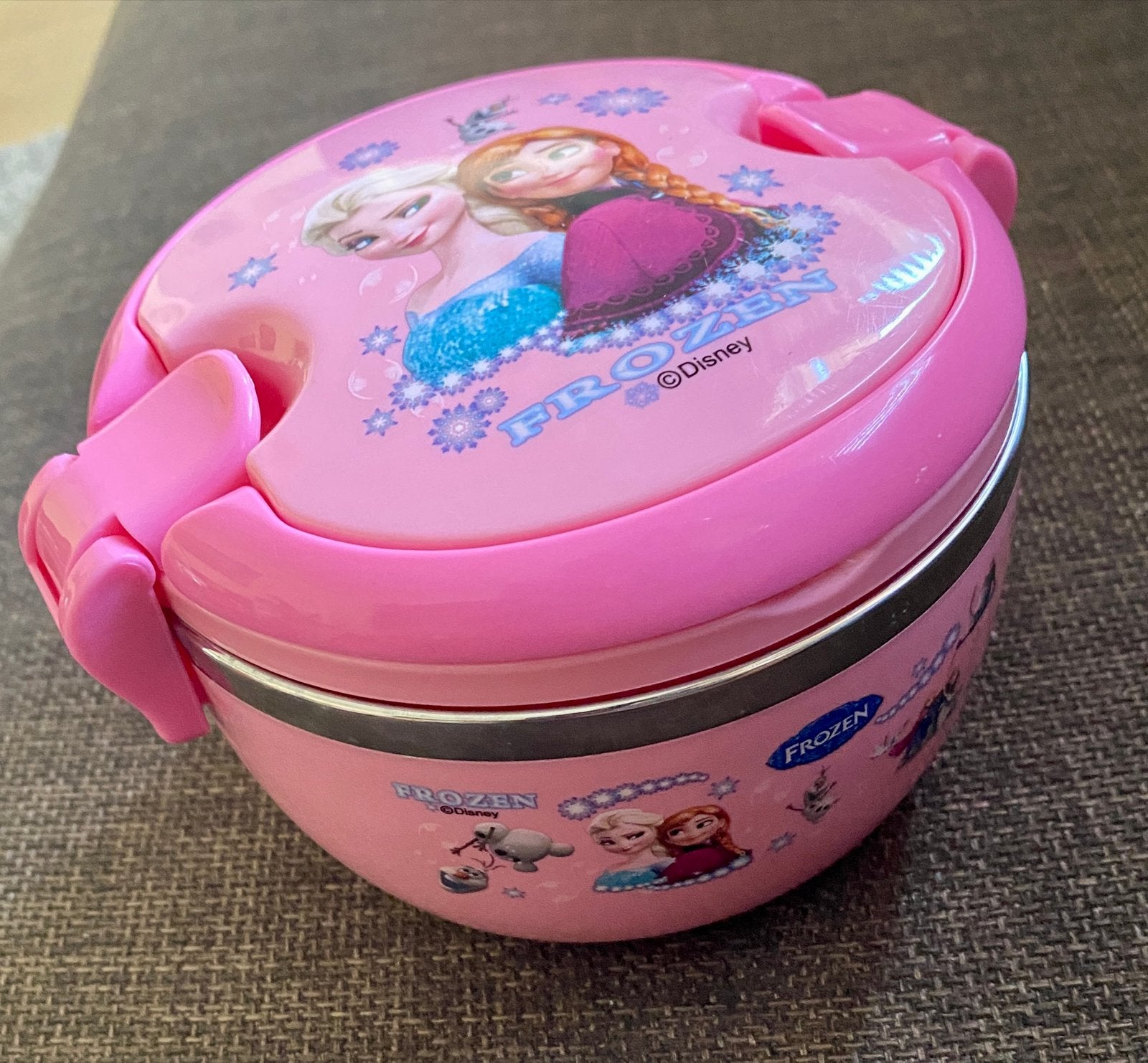 Frozen lunchbox Elsa en Anna, Ophalen of Verzenden, Gebruikt