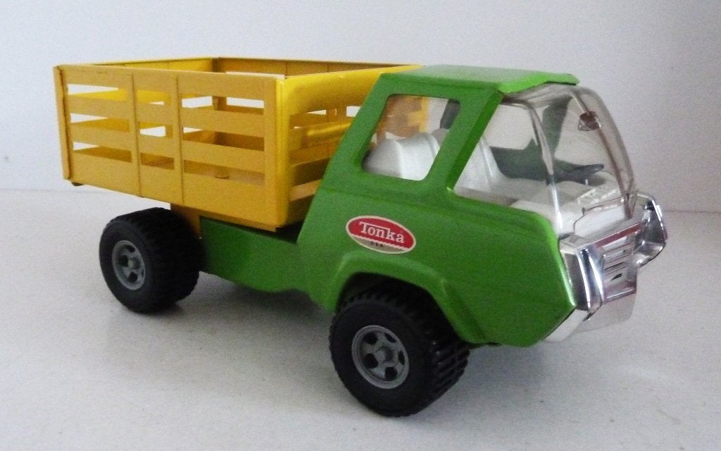 Tonka kiep auto jaren 80 blik/plaatstaal nieuwstaat, Ophalen of Verzenden