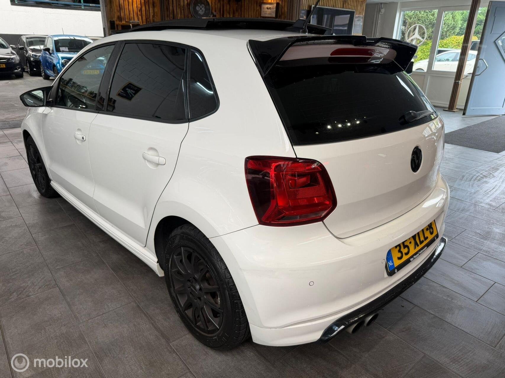 Volkswagen Polo 1.2 TSI|3X R-Line|Pano|Led Pakket||Cruise C., Euro 5, 4 cilinders, Wit, Origineel Nederlands