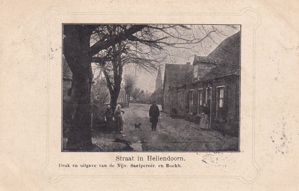 Hellendoorn, Nijverdal., Verzenden, Voor 1920, Gelopen, Overijssel