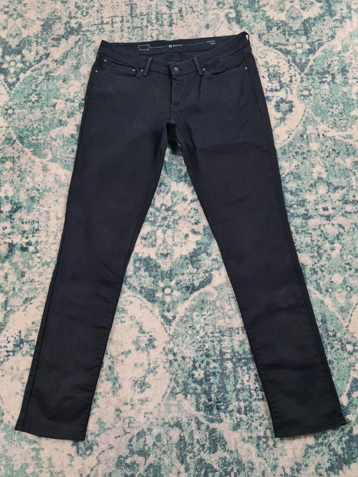Levi's mordern rise skinny W32 L32 Dames Tulsi3232 Mid-rise, Zwart, Ophalen of Verzenden, Zo goed als nieuw, W30 - W32 (confectie 38/40)