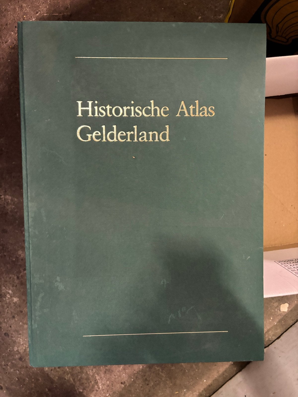 Historische Atlas Gelderland - Gedetailleerde Kaarten, Boeken, Overige atlassen, Ophalen of Verzenden, Zo goed als nieuw, 1800 tot 2000