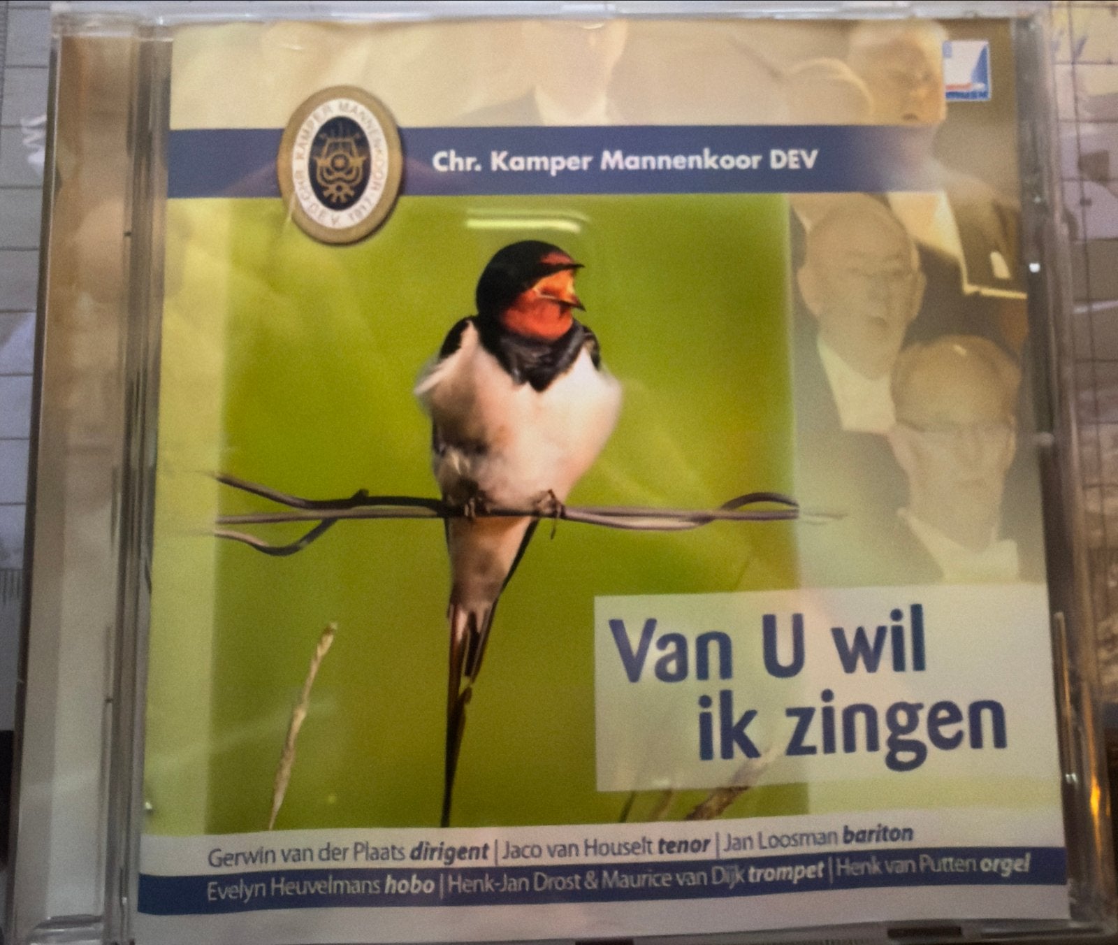 CD Chr. Kamper Mannenkoor DEV - Van U wil ik zingen, Cd's en Dvd's, Gebruikt, Overige componisten, Modernisme tot heden, Ophalen of Verzenden