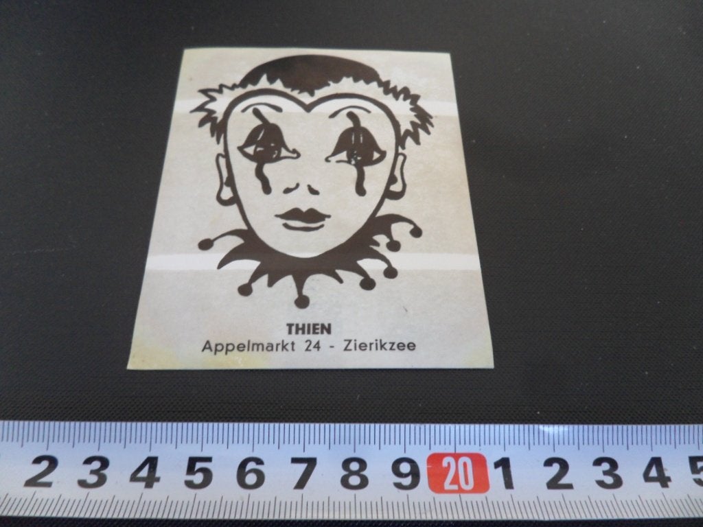 sticker Zierikzee THIEN  Appelmarkt 24, Ophalen, Zo goed als nieuw