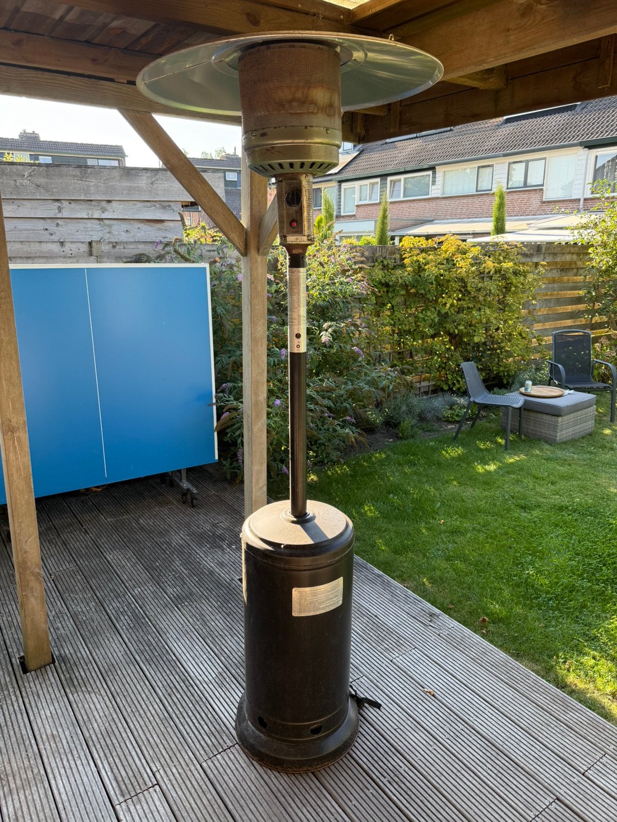 Eurom terrasverwarmer, gratis af te halen (werkt niet), Ophalen of Verzenden, Zo goed als nieuw