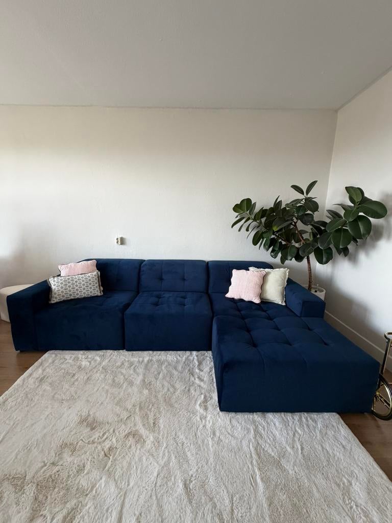 Hoekbank Cosmopolitan Design, Huis en Inrichting, Banken | Bankstellen, Ophalen of Verzenden, Zo goed als nieuw, Stof