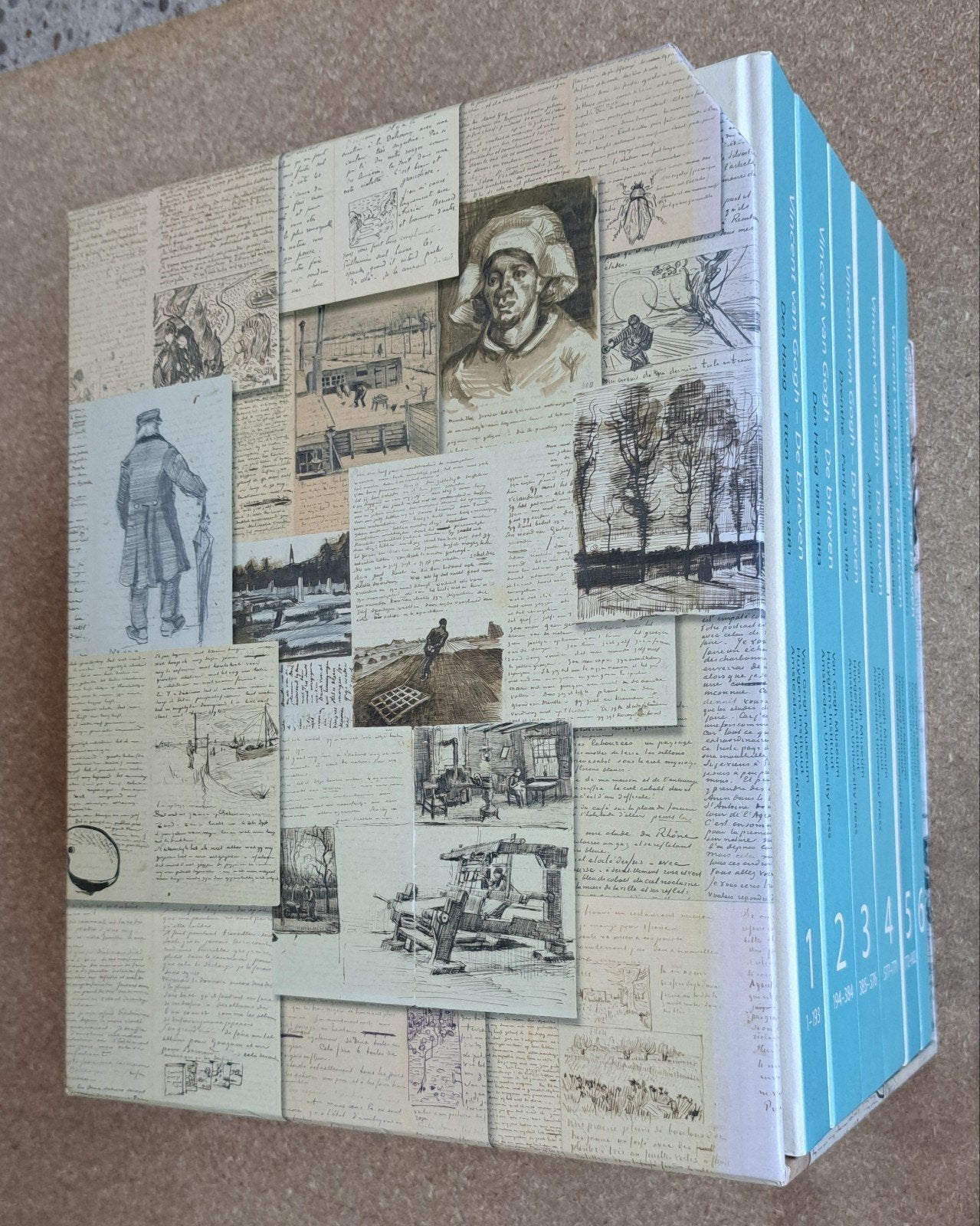 Vincent van Gogh - De Brieven - 6 delen in cassette, Ophalen of Verzenden, Zo goed als nieuw, Architecten