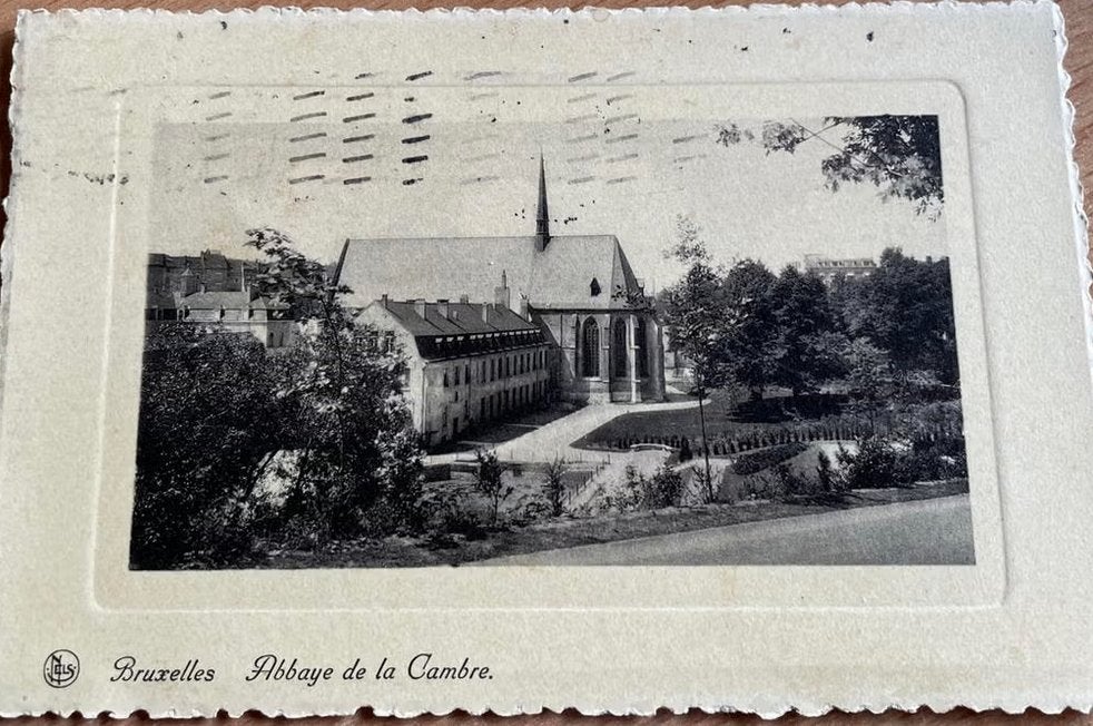 Mooie ansichtkaart Abdij de la Cambre Brussel, Ophalen of Verzenden, Voor 1920, België en Luxemburg
