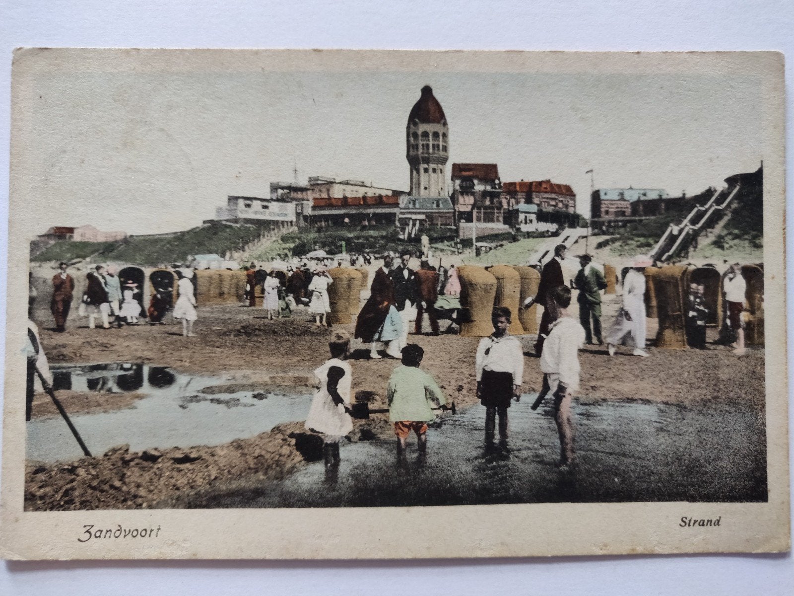 X3356 Zandvoort 1919 naar Zegwaard, Ophalen of Verzenden, Voor 1920, Noord-Holland