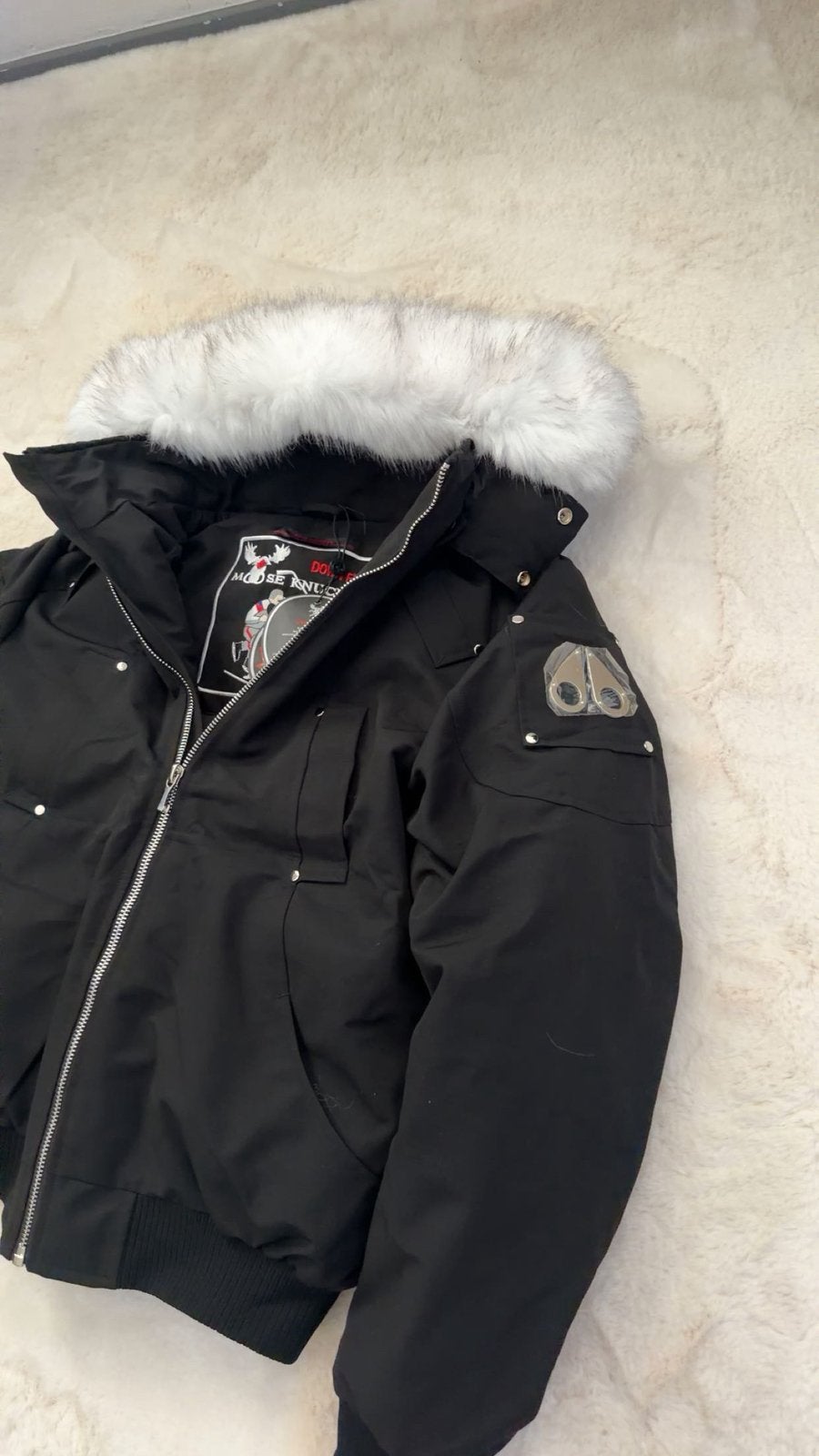 Moose knuckles winterjas, Ophalen of Verzenden, Nieuw, Maat 56/58 (XL), Zwart