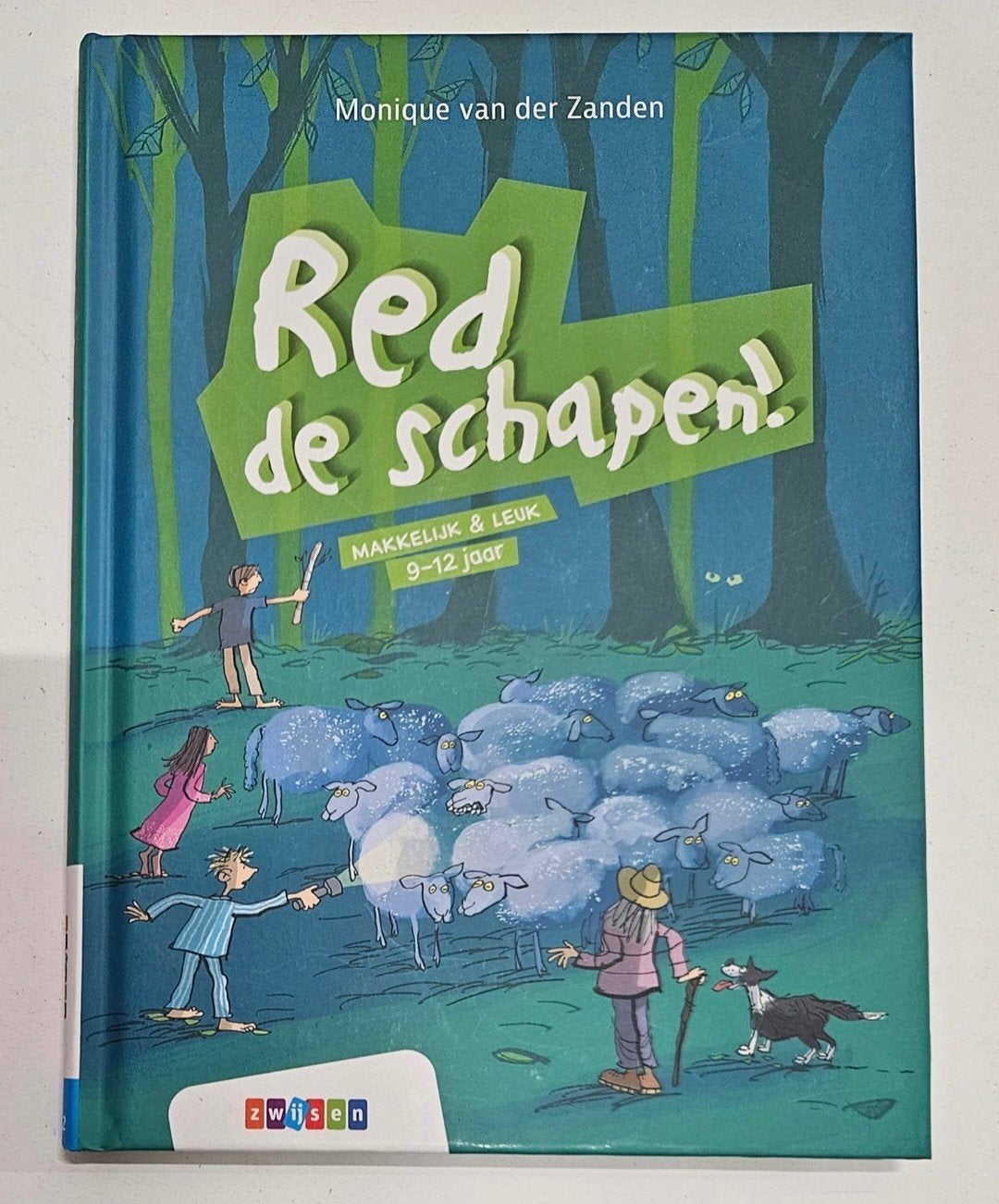 red de schapen, dyslexie vriendelijk 9-12jr avi e3, Ophalen of Verzenden, Zo goed als nieuw